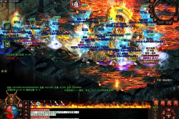 铁血不死战神组队战斗场景数据统计